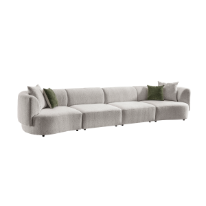 Elissa 4-Seater Diwaniya Beige