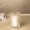 Fancy Glass Candle Holder White 10.5X10.5X15 cm