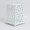 Arabesque Ramadan Lantern White 12x15 cm 