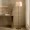 Villa Floor Lamp Beige 154x40 Cm