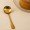 Nessy Stainless Steel Sauce Spoon Gold 22.8 cm