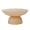 Cone Ribbed Serving Bowl Beige 25.5X25.5X13 cm