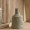 Arched Ceramic Vase Matte Grey 13.5X21 cm