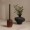 Swirl Toilet Brush Holder Rust H36 Cm