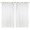 Lucy Voile Curtain Pair White 140 X 300 cm  