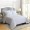Lace 5Pcs Application Duvet Cover Set White 220X240 cm