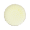 Pansy Deco Plate Yellow 10X10X1.7 cm