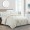 Chain 5Pcs Luxury Jacquard Duvet Cover Set Gold 220X240 cm