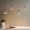 Duni Pendant Lamp Black/Silver 150 cm  