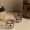 Tamra Glass Gahwa Cup Set 6Pcs Black