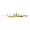 Menna Napkin Clipper Gold 22X5 cm