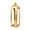 Tower Metal Lantern Gold 18X18X70 cm