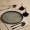 Athena Glass Charger Plate Grey D:33 X H:1.5 cm