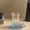 Edelstein Glass Istikana Set 6 pcs Light Blue