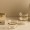 Perlen Glass Gahwa Cup Set 6Pcs Gold
