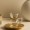Perlen Glass Istikana Set 6Pcs Gold