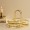 Bugel Metal Gahwa Holder Gold D:20 X H:13.5 cm