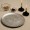 Leaf Charger Plate Silver D:33 cm
