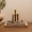 Stone Candle Holder Natural 10X3.7 cm