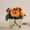 Orange Lily Potted Rose Vase 17 cm