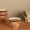 Azrou New Bone Gahwa Cup Set 6Pcs Green/Brown