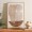 Curved Handpainting Canvas Taupe 80X120 cm