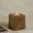 Fatso Poly Candle Holder Brown 9X9X8 cm