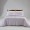 Olivia Jacquard Duvet Cover Set 5Pcs White/ Lilac 220X240 cm
