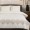 Karly Embroidered Duvet Cover Set 3Pcs Cream 240X260 cm
