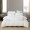 Eleonor Embroidered Duvet Cover Set 5Pcs Beige 220X240 cm