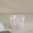 Leafy Glass Gahwa Cup Set 6 Pcs White