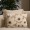 Flora Tuft Cushion White 35 X 50 cm  