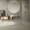 Cementmix Flake Porcelain Floor Tiles Light Grey 60X60 cm