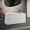 Amalfi Bathroom Wood Cabinet White 60X85X45 cm