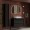 Steel Bathroom Wood Cabinet Black Ash 92X92X43 cm