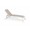 Atlantico Chaise Lounge Tortora/White