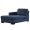 New Miami Modular Sofa Left Chaise Blue