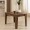Alpha 4 Seater Dining Table Brown