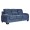 Perry 3 Seater Sofa Blue