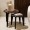 Bety Set Of 2 End Tables Grey & Brown Top/Brown