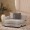 Roswell 1.5 Seater Right Arm Sofa Light Grey 