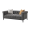 Frandsen 2 Seater Sofa Dark Grey