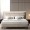 Darren 200x200 Bed Beige