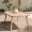 Nour 8 Seater Garden Dining Table Grey