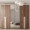 Sandy 6-Door Wardrobe Beige/Dark Walnut