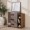 Tiran Kids Dresser with Mirror Walnut/Grey