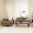 Terra 3+2+1 Seater Sofa Set Brown