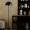 Shade Floor Lamp Black 155x40 Cm