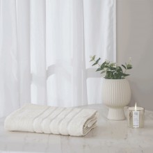 Lifestyle Plain Bath Sheet Cream 90X150 cm