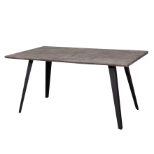 New Rosita 6 Seater Dining Table Concrete